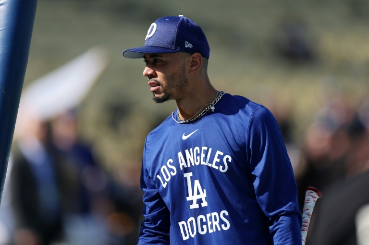 Mookie Betts of the Los Angeles Dodgers was named Major League Baseball's 2025 Roberto Clemente Award winner for his charitable work