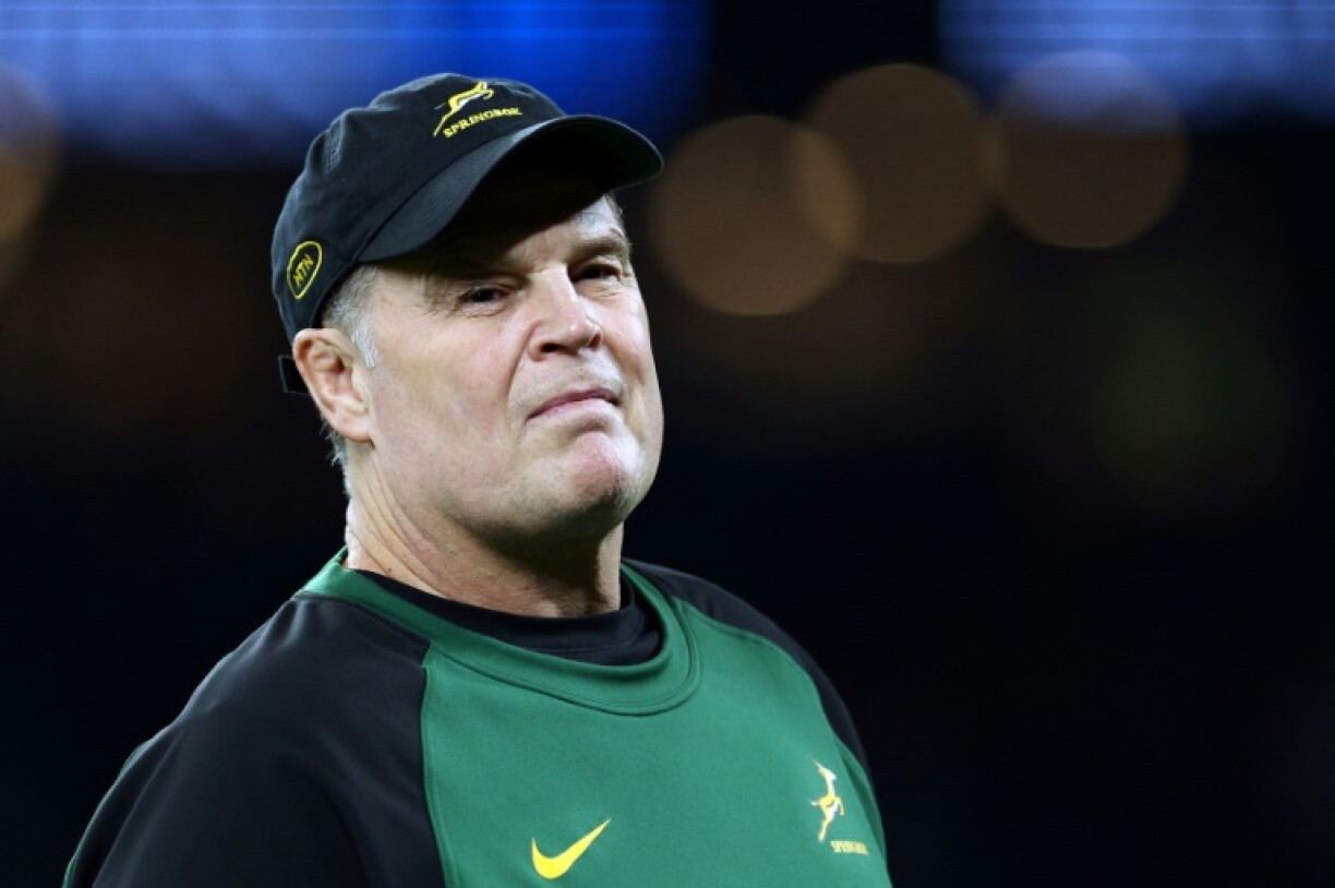 South Africa's head coach Rassie Erasmus