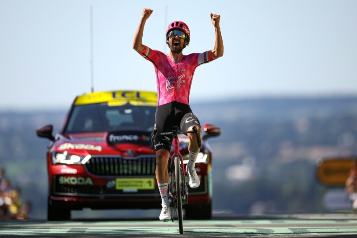 Ben Healy confirms his breakaway talent winning Stage 6 of the Tour de France