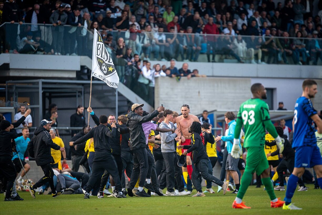 Déi lescht Saison war Biissen am Barragematch zu Käerjeng géint Beetebuerg an d'BGL Ligue opgestigen.