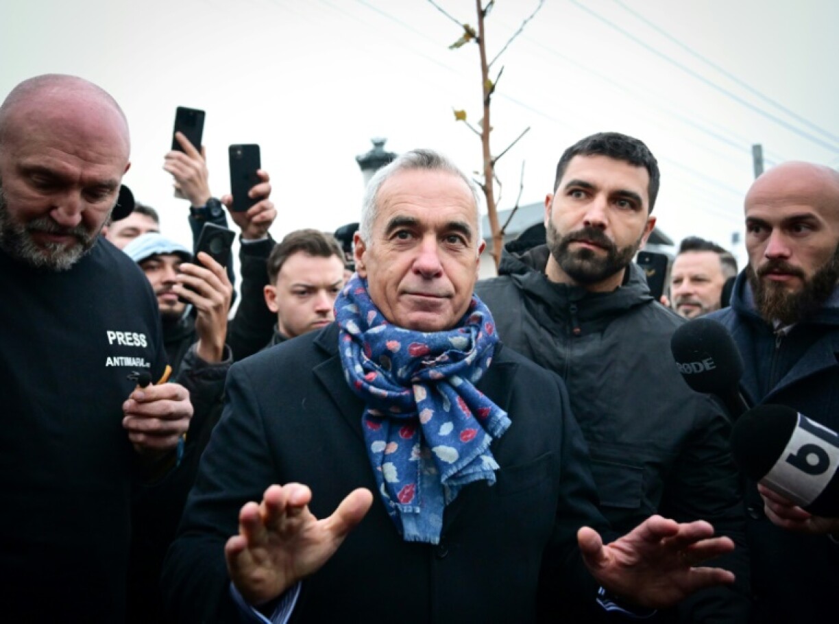 Far-right politician Calin Georgescu unexpectedly topped the first round of voting last month