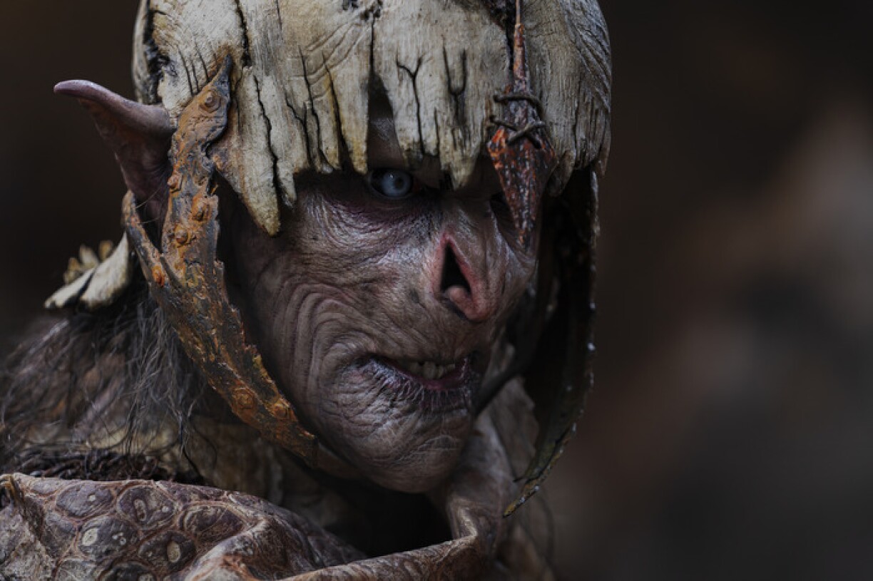 Orc, as depicted in The Lord of the Rings: The Rings of Power