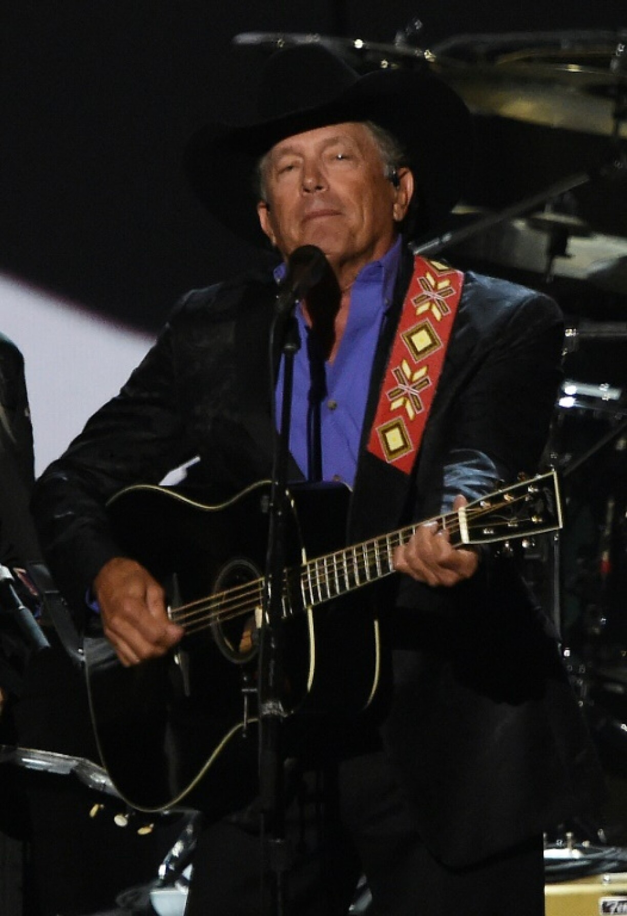 Country music legend George Strait, seen in 2017, will receive the Kennedy Center Honors