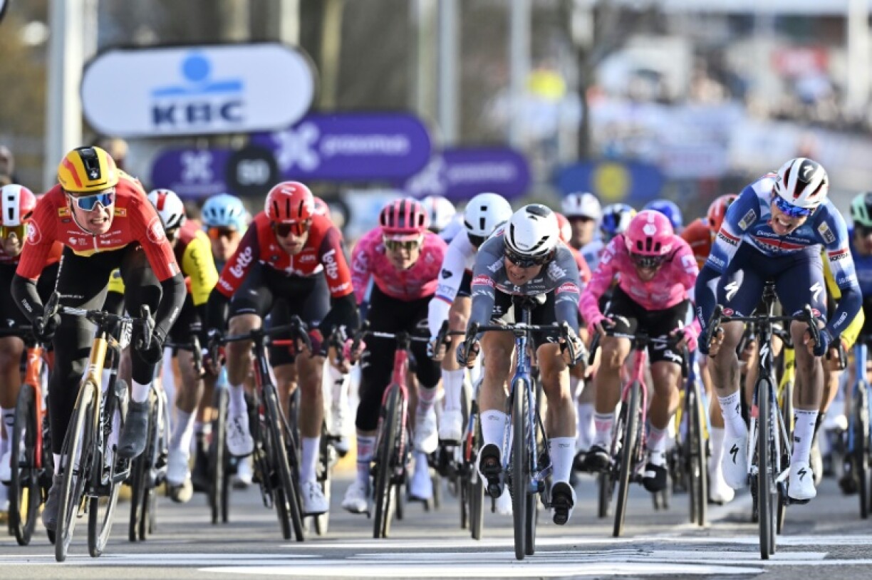 Uno-X´s Soren Waerenskjold sprung a surprise on the opening of the classics season