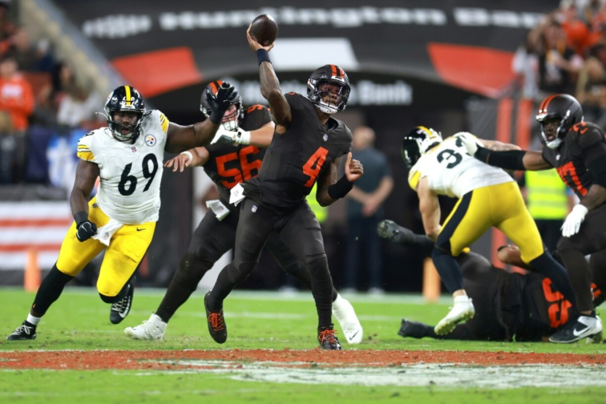 Deshaun Watson continued to impress home fans in Cleveland