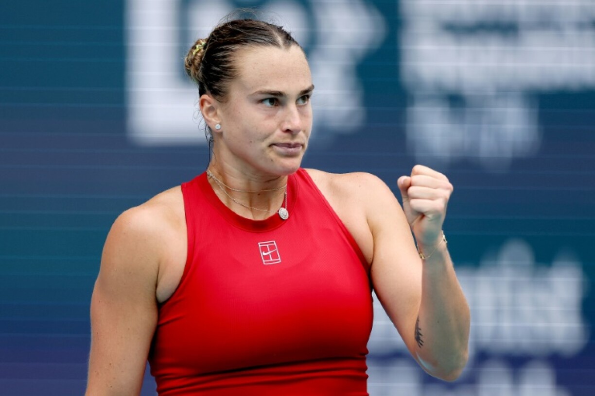 Aryna Sabalenka is going for back-to-back titles after her win in Miami last month