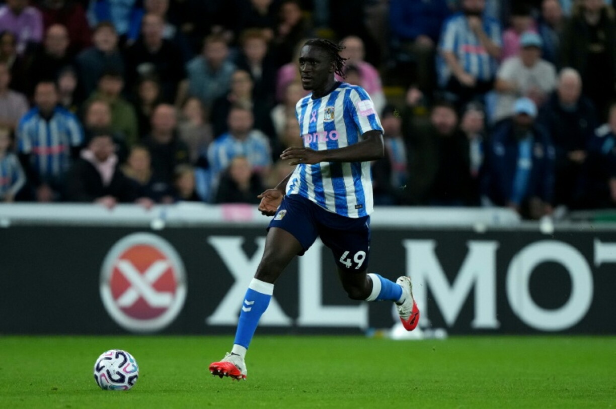 Coventry's Guinean striker Sidiki Cherif starred against Newcastle