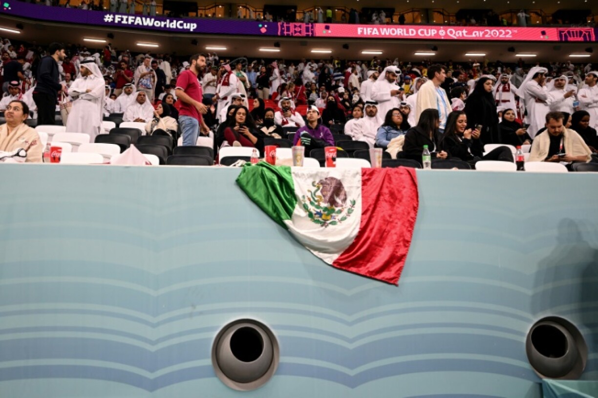 Qatar used an air conditioning system to blow cold air onto pitches at the 2022 World Cup