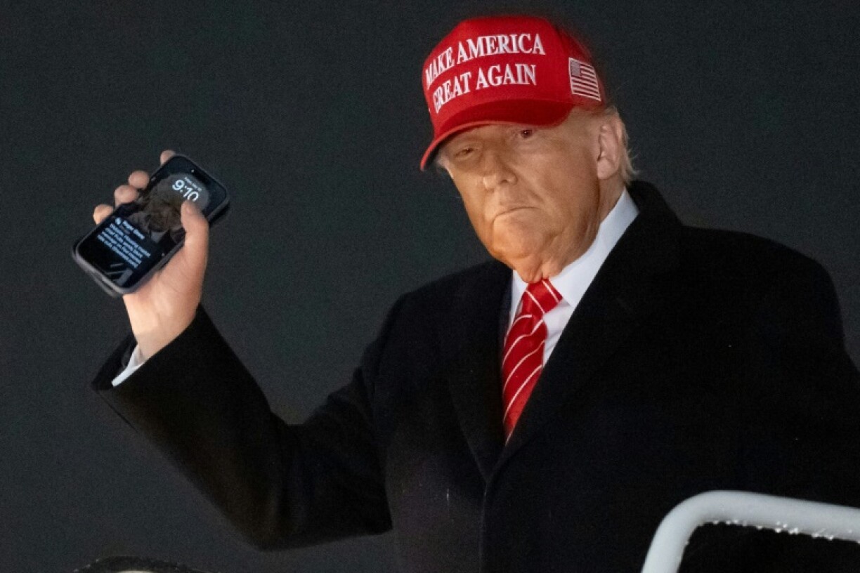 US President Donald Trump uses his Truth Social app to remain a constant presence in Americans' lives