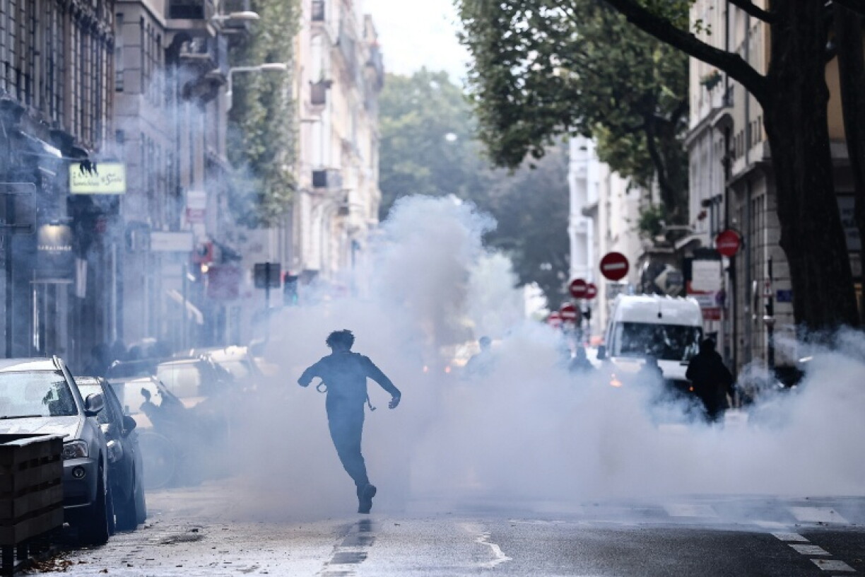 Affrontements entre lycéens et forces de l'ordre à Lyon le 1er octobre 2026