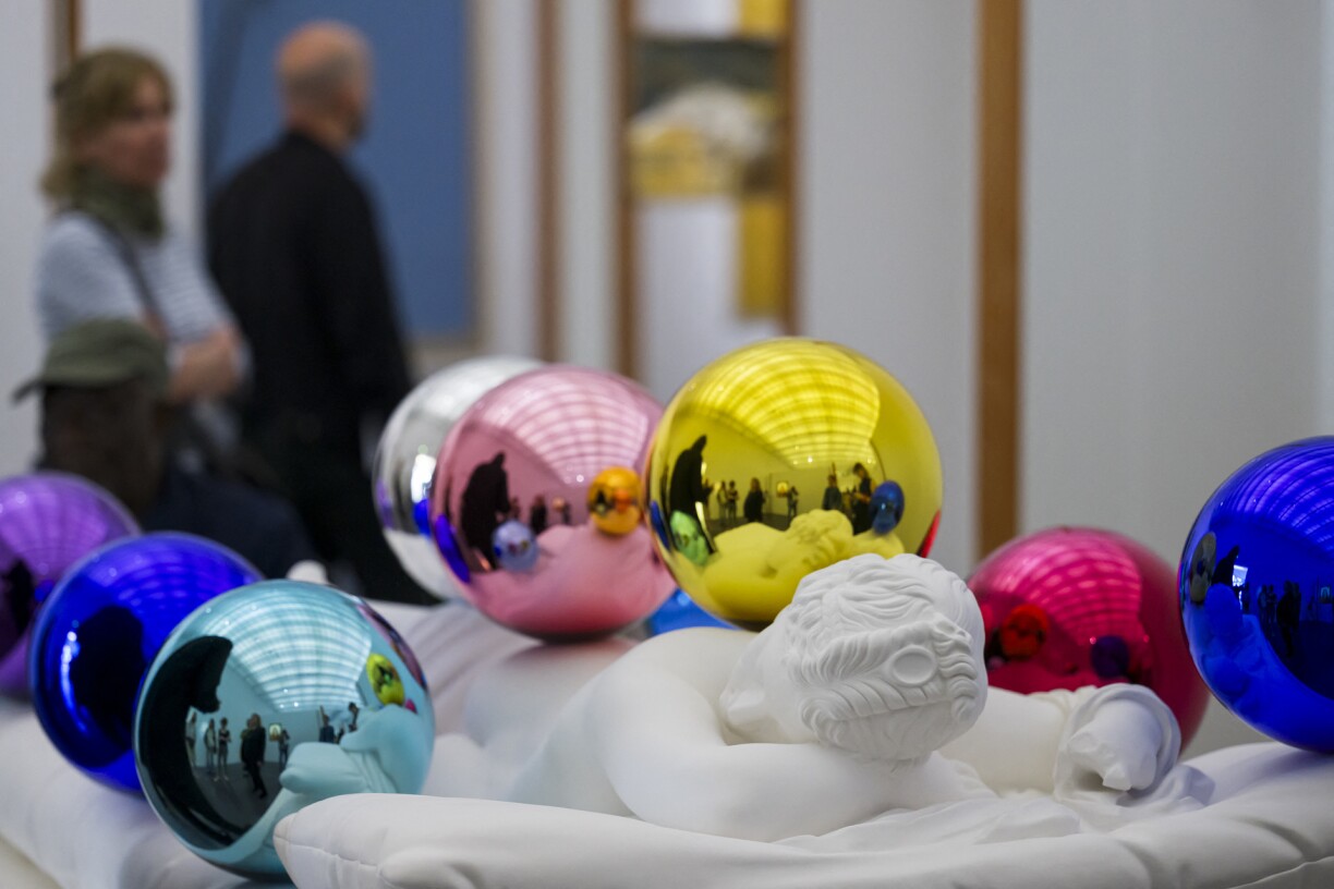 L'Hermaphrodite de l'artiste Jeff Koons sera la prochaine oeuvre à être déclinée en dessert par le chef Charles Coulombeau et son équipe, à Metz.