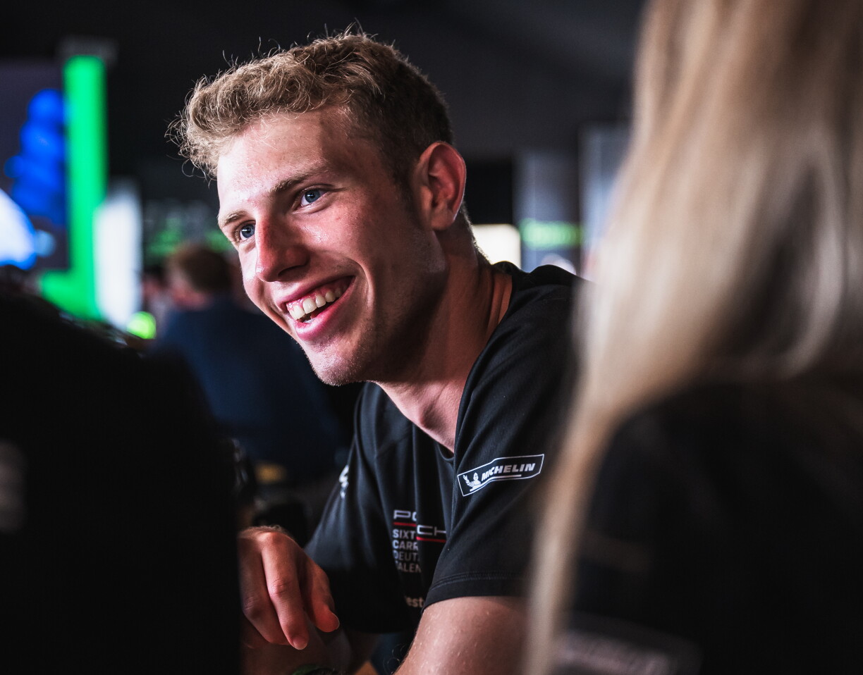 Chester Kieffer am Porsche Carrera Cup