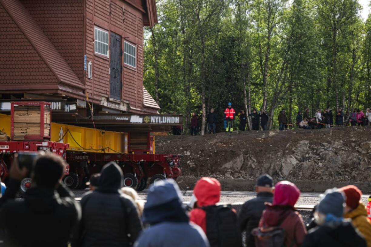 The town's relocation process began almost two decades ago and is expected to continue for years to come