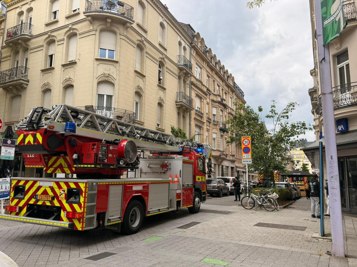 Pompjeeën an der Rue Dicks zu Esch am Asaz