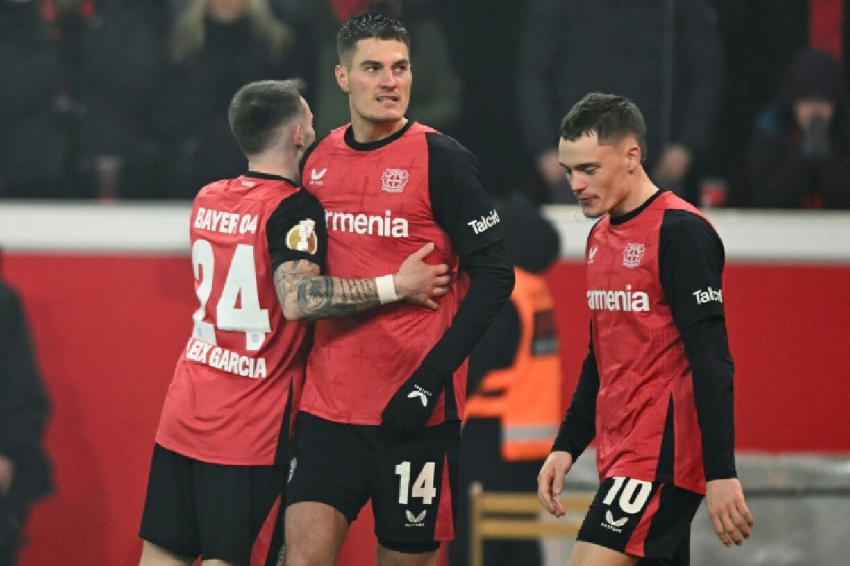 Patrik Schick (C) scored 21 league goals last season as Bayer Levekusen finished second in the Bundesliga