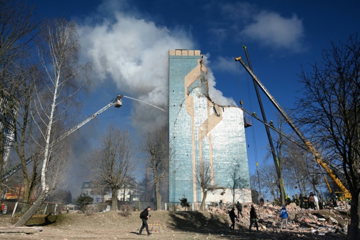 The surprise peace proposal comes as Russian missiles hit the western city of Ternopil