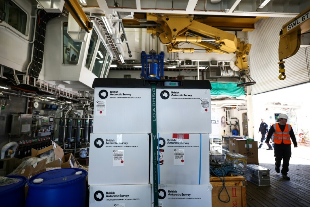 The vessel is due to reach Antarctica by late November