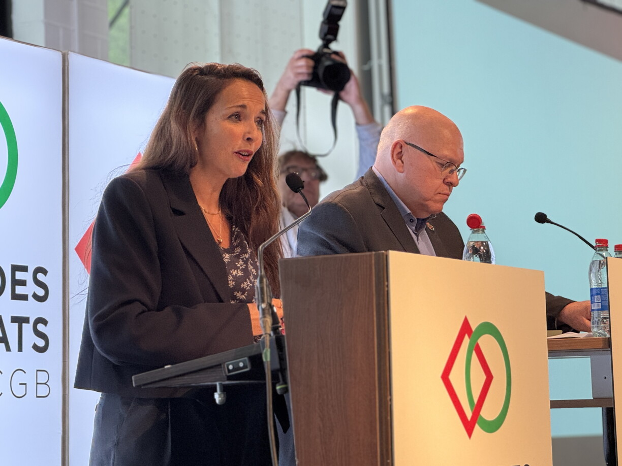 Den 12. Mee haten d'Gewerkschaften no den éischte Virgespréicher mat Regierung a Patronat an éischte klenge Bilan gezunn.