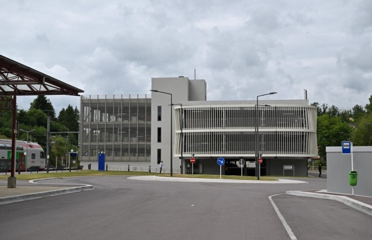 The new P+R facility in Troisvierges.