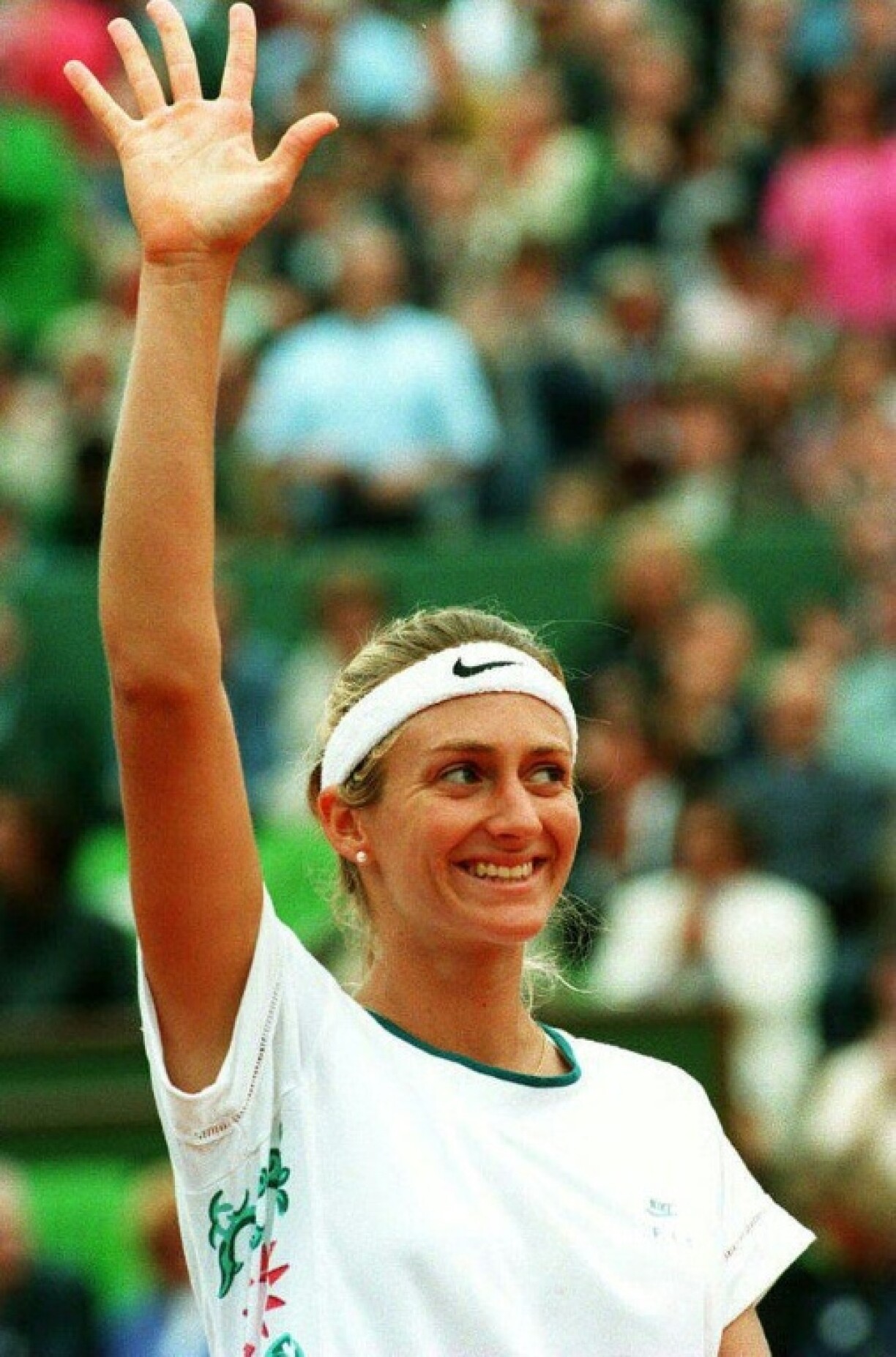 France's Mary Pierce during the third round of the French Open in 1994