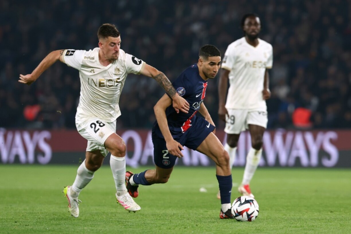 Achraf Hakimi's PSG suffered their first defeat of the season in Ligue 1 on Friday against Nice