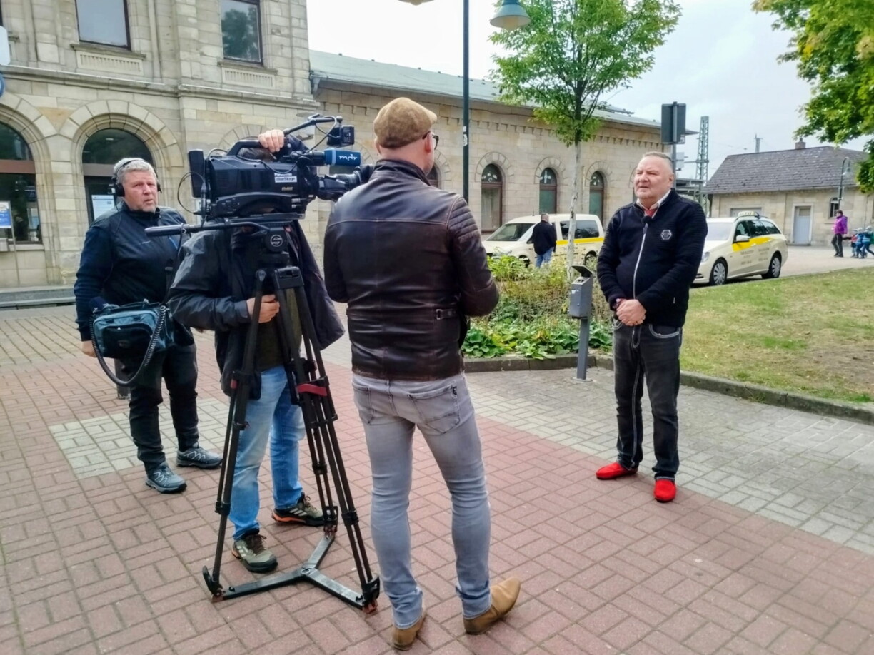 Interview mit deutschen Medien
