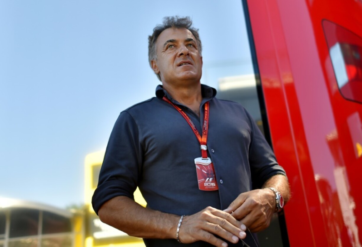 L'ex-pilote français Jean Alesi lors du Grand Prix de Belgique au circuit Spa-Francorchamps le 25 août 2016