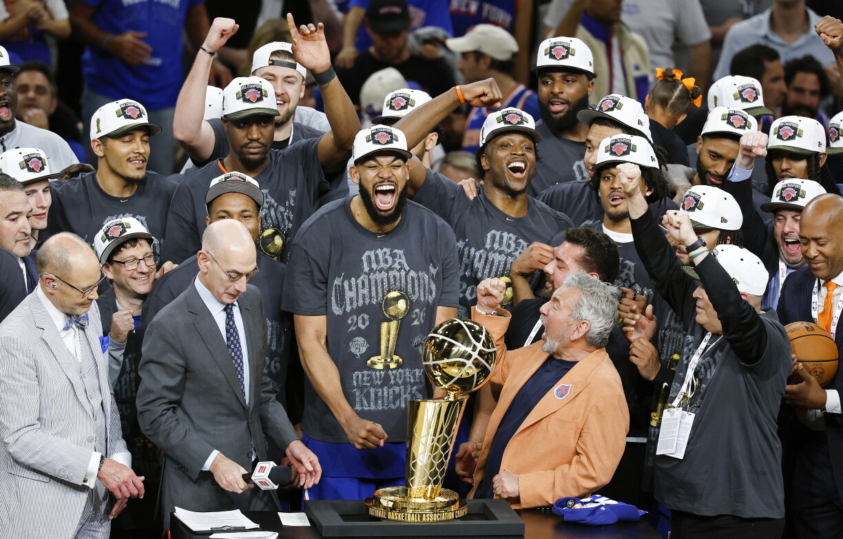 New York Knicks feieren NBA-Titel