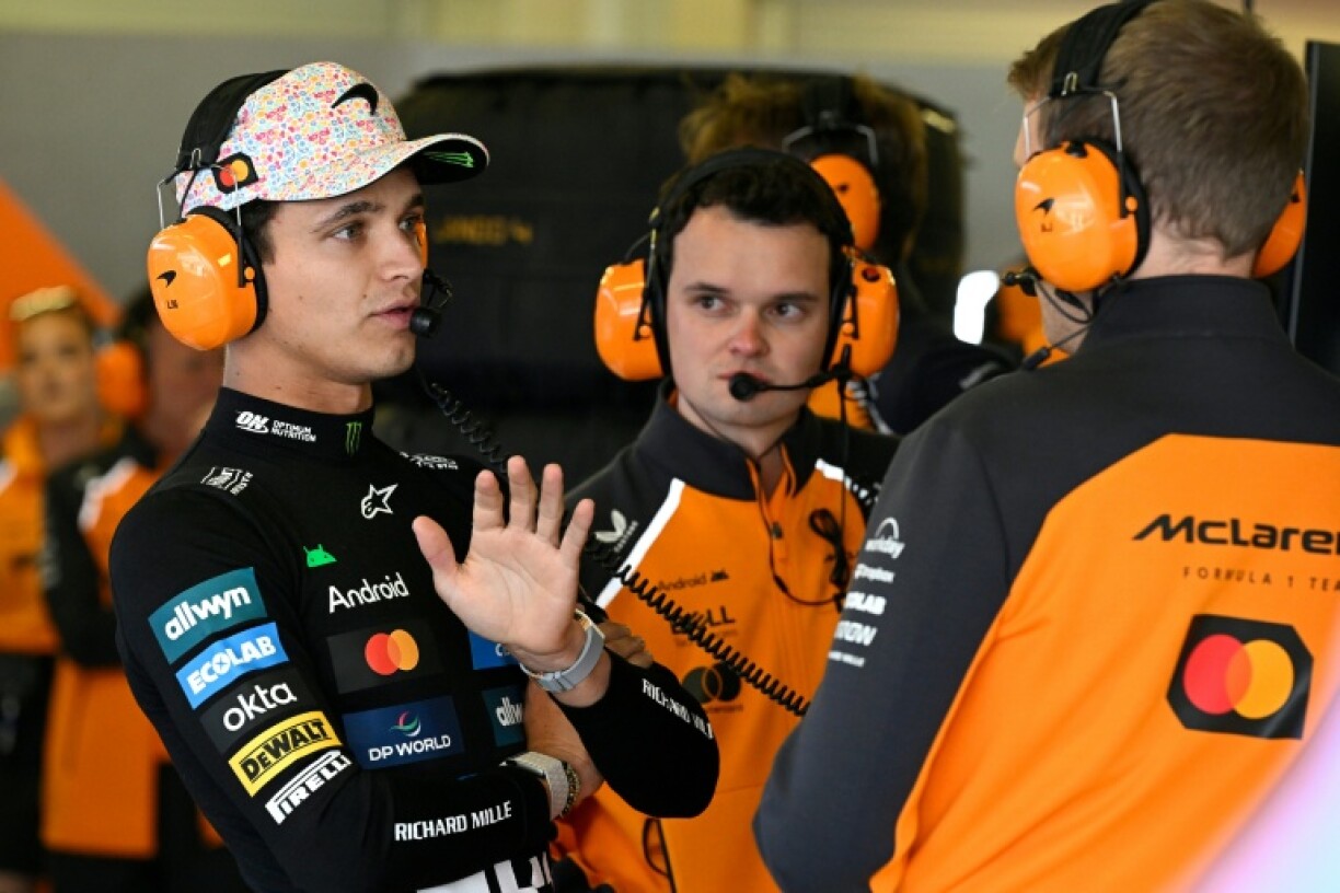 McLaren's Lando Norris topped final practice ahead of qualifying in Mexico