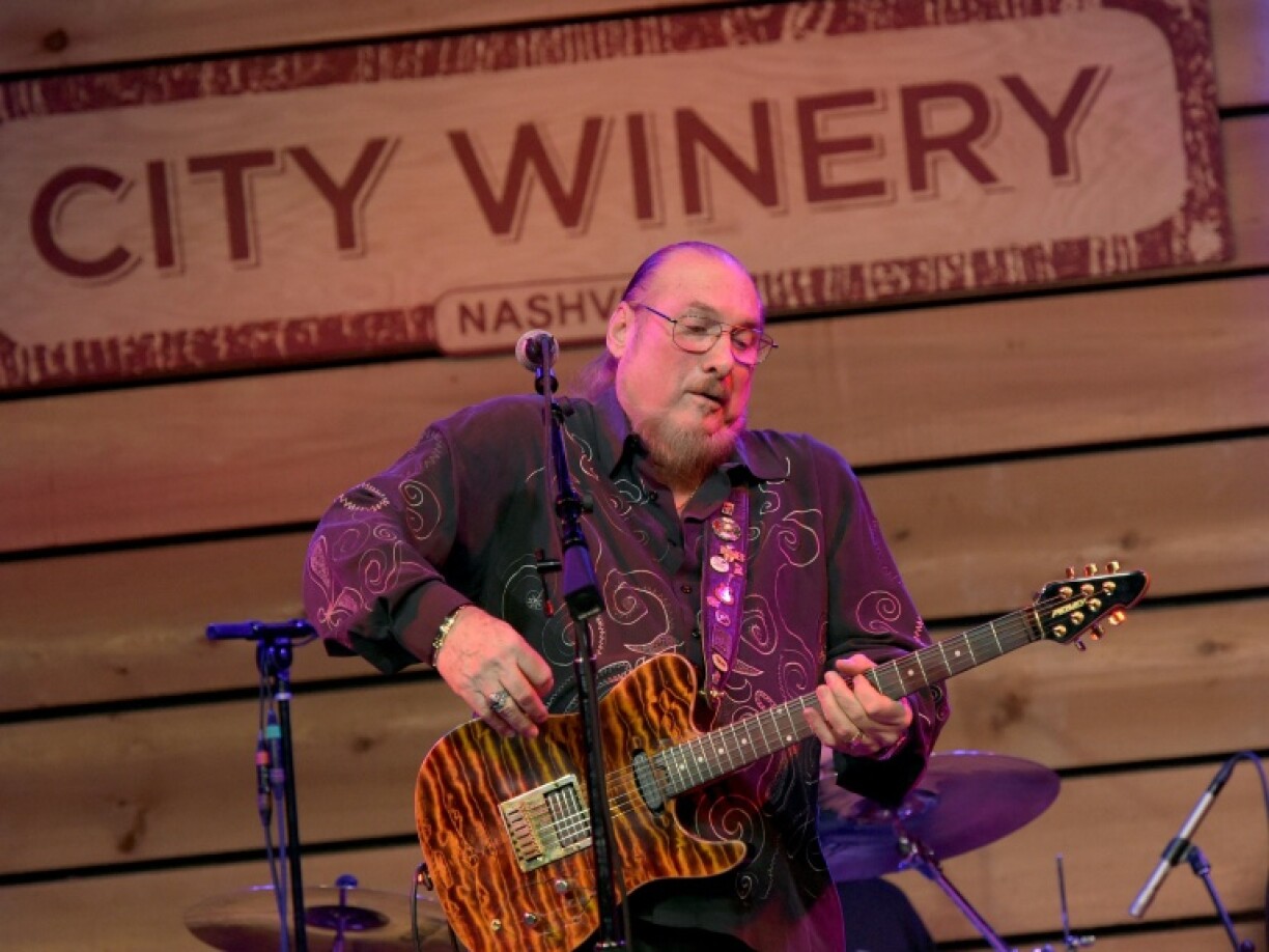 Steve Cropper à Nashville le 10 janvier 2015, aux Etats-Unis