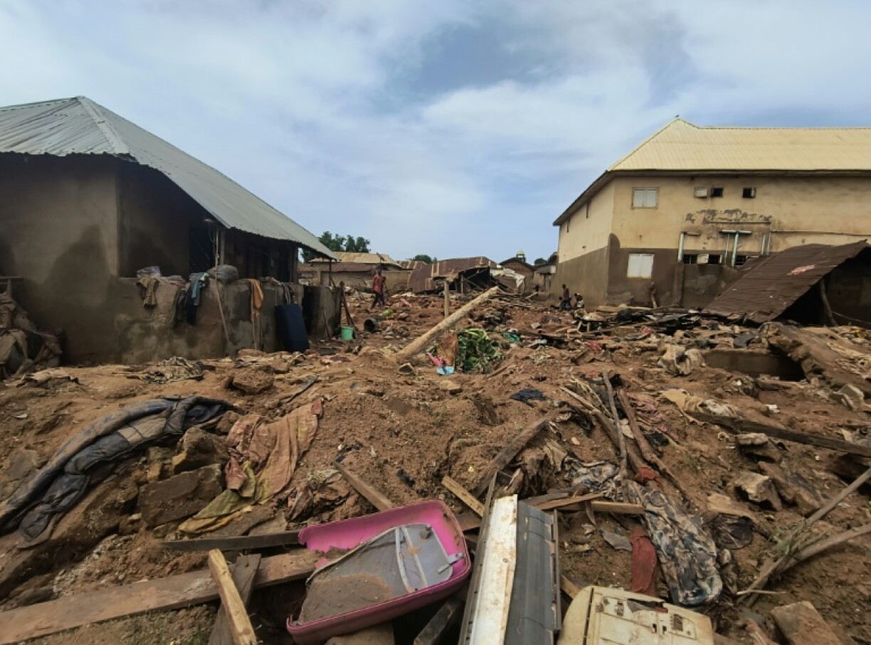 A flash flood in Mokwa, Nigeria, destroyed more than 250 homes, authorities said