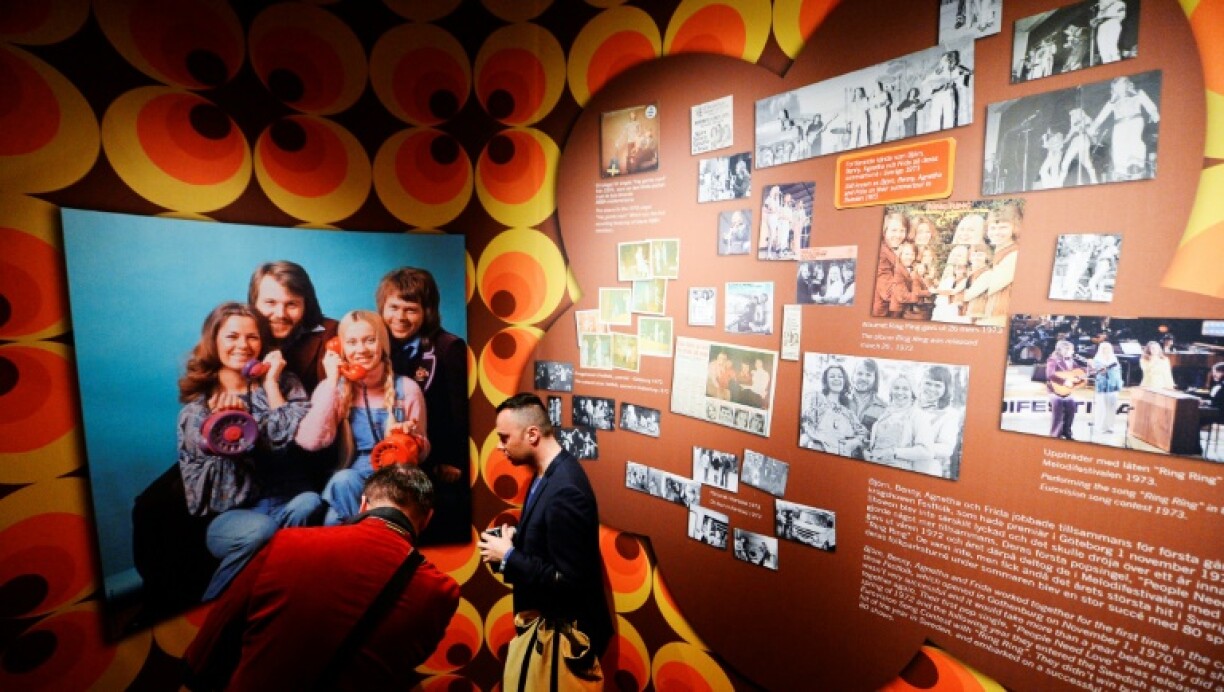Un musée dédié à ABBA à Stockholm, en mai 2013