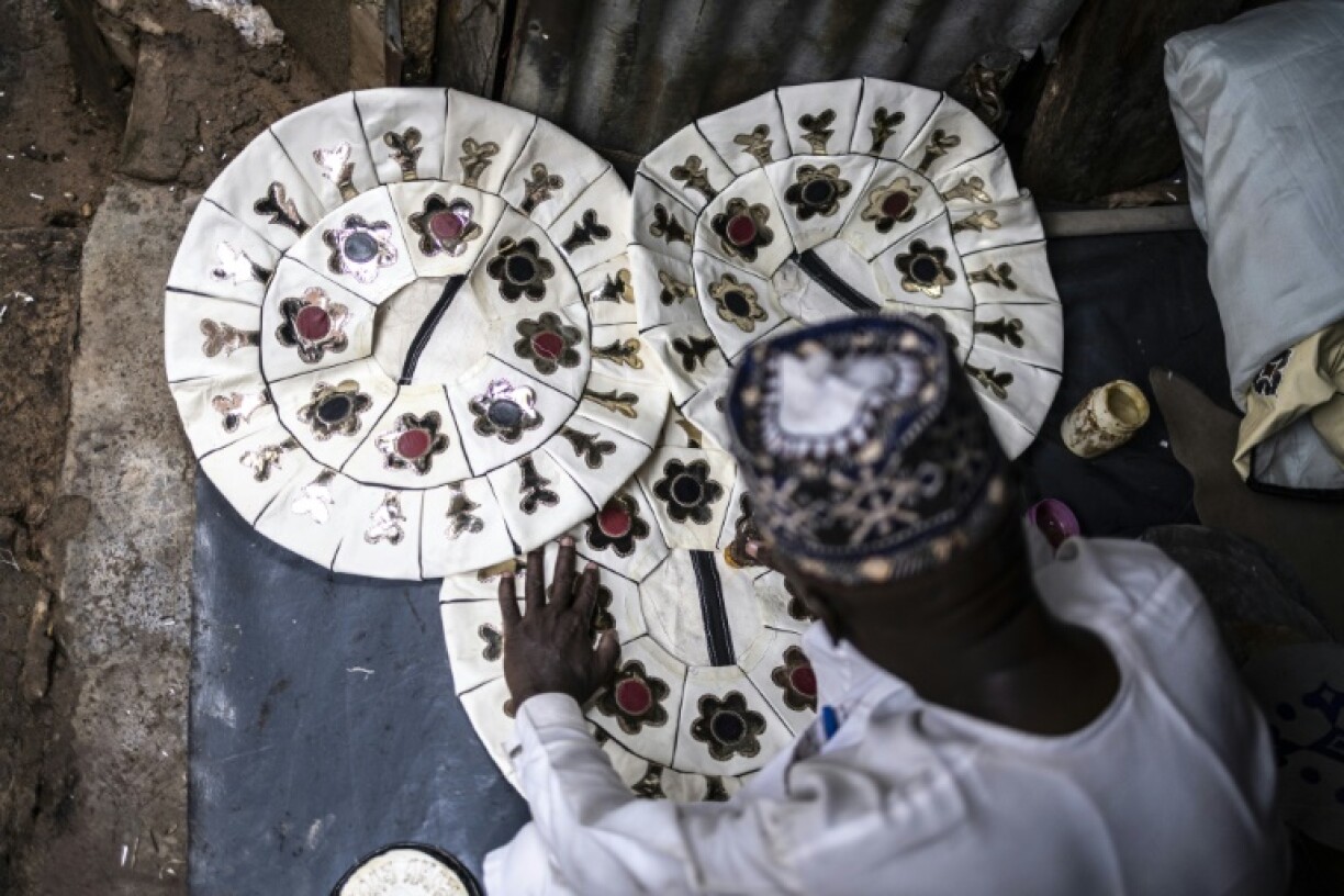 Kano supplies overseas luxury giants, but some of the leather goes to make local handicrafts such as pouffes