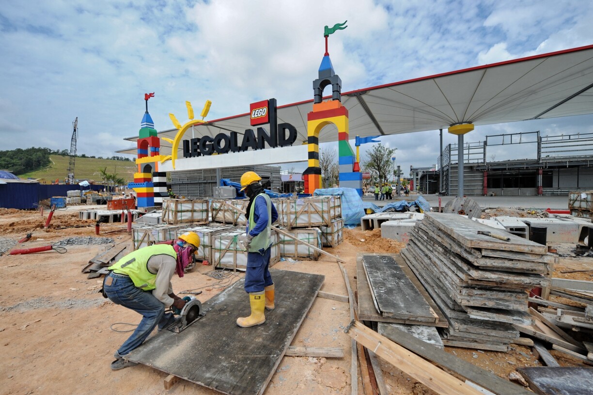 Le nouveau parc Legoland sera construit près de Charleroi.