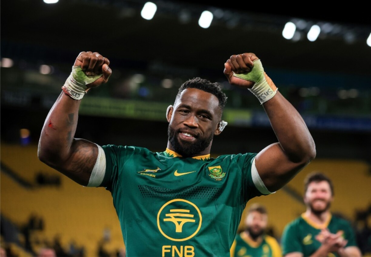 South Africa skipper Siya Kolisi was inspirational in their crushing 43-10 defeat of New Zealand