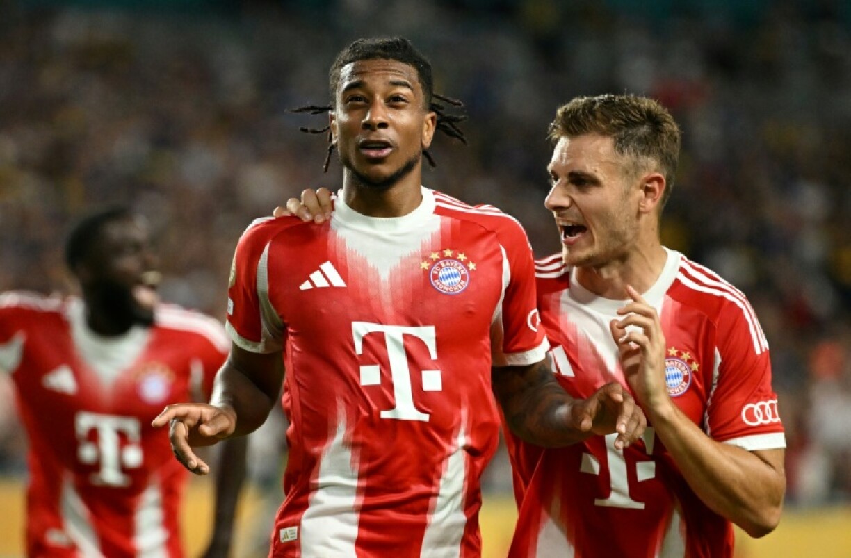 Bayern Munich's Michael Olise scored the winning goal in the 2-1 victory over Bayern Munich on Friday at Hard Rock Stadium.
