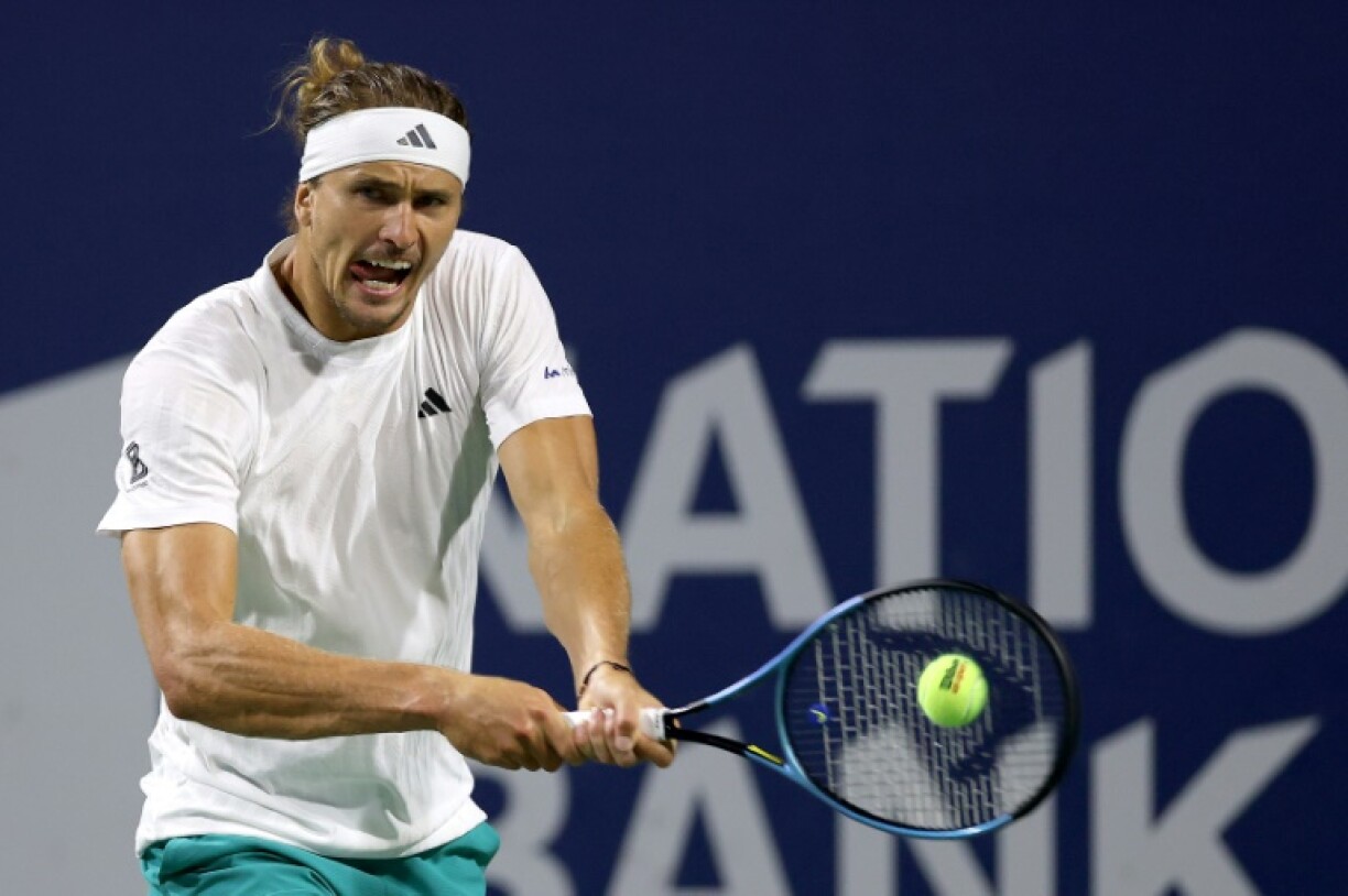 Top seed Alexander Zverev of Germany outlasted Alexei Popyrin to advance to the semi-finals of the ATP Canadian Open at Toronto