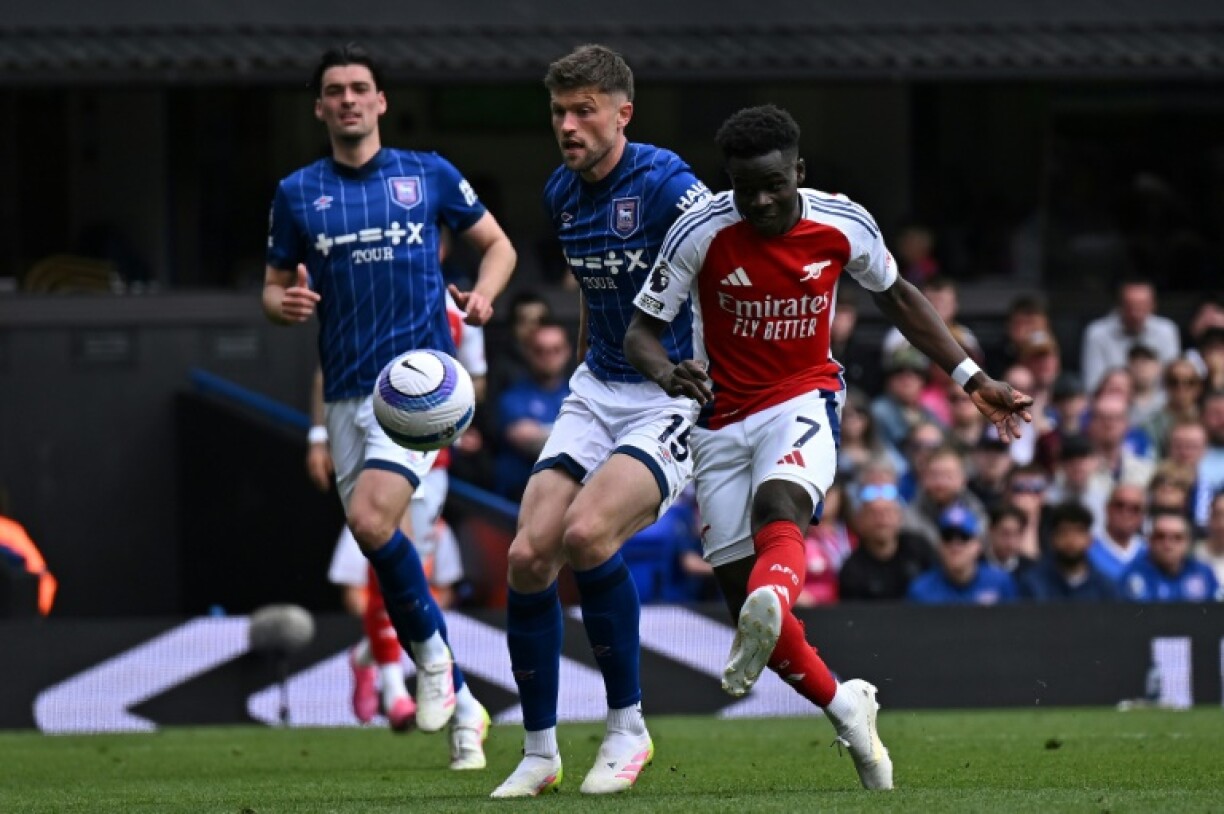 Arsenal forward Bukayo Saka