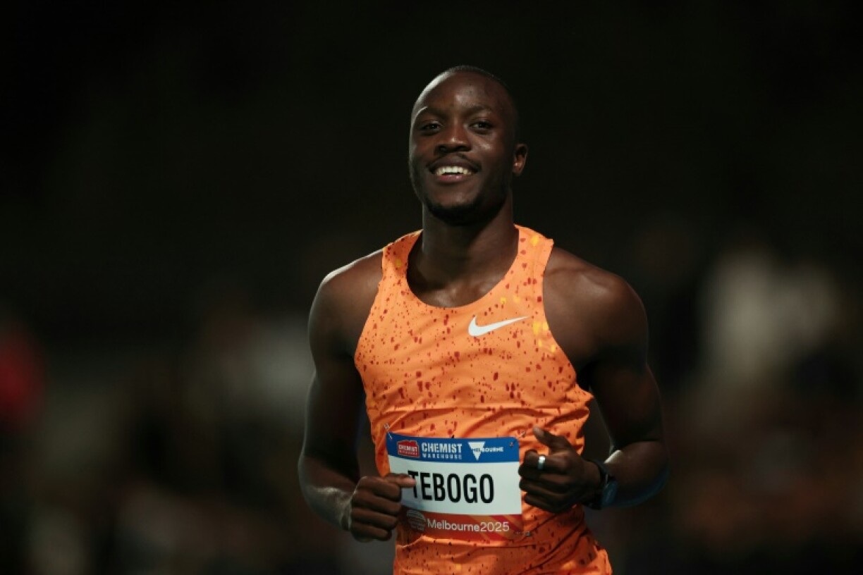 Letsile Tebogo stunned his American rivals to win the Olympic 200m gold medal last year