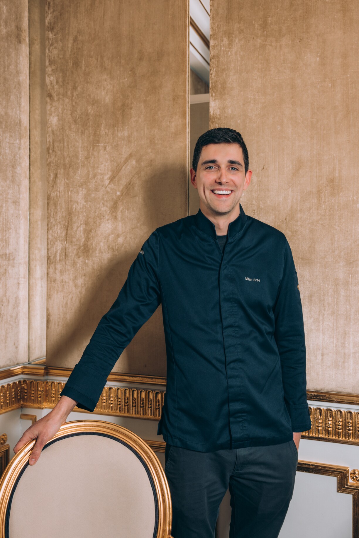 Milan Brée, 32, is the new chef at La Cristallerie, the gastronomic restaurant at the Place d'Armes hotel in Luxembourg.