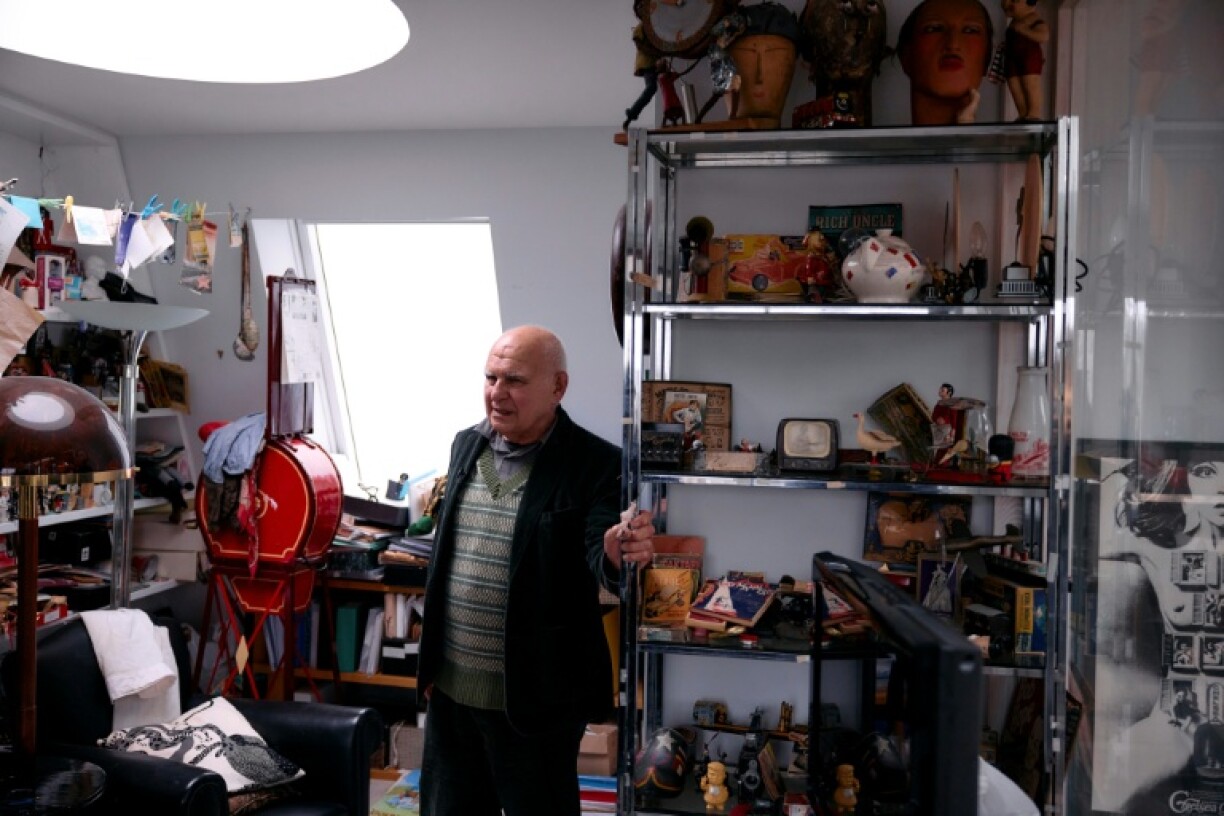 Bob Borzello, owner of 43 Camden Passage, has spent a lifetime collecting, or 'accumulating', as he prefers to call it
