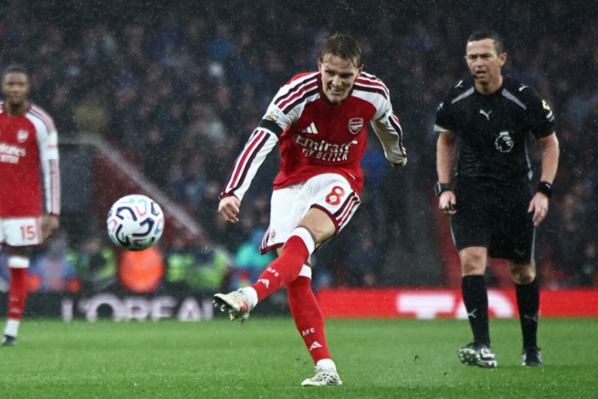 Arsenal midfielder Martin Odegaard