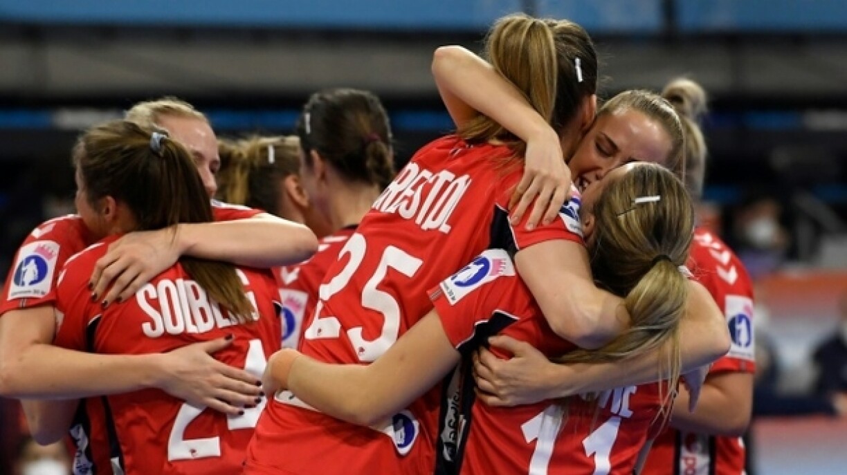 Grouss Freed bei den Dammen aus Norwegen.