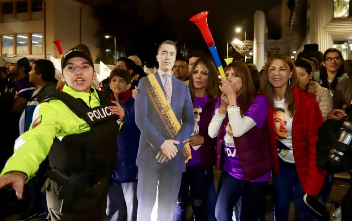 The election was seen by many as a referendum on Ecuador's stalled economy