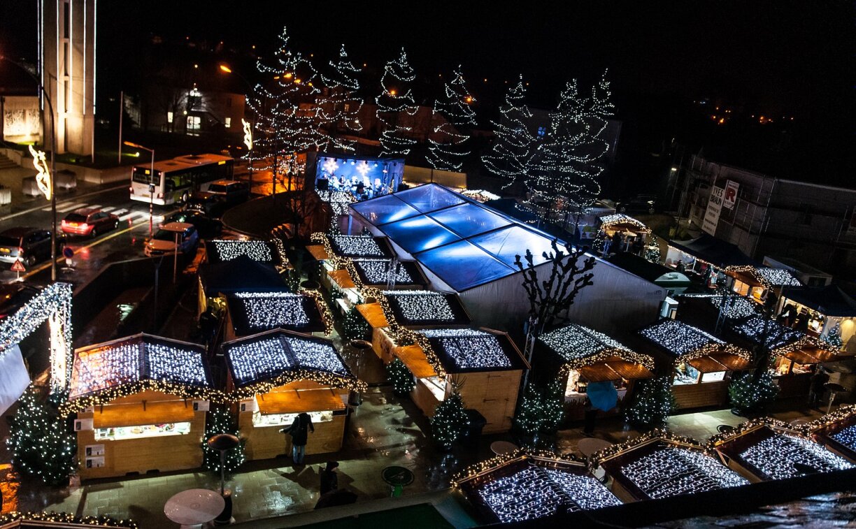 Bascherage Christmas market in years gone by