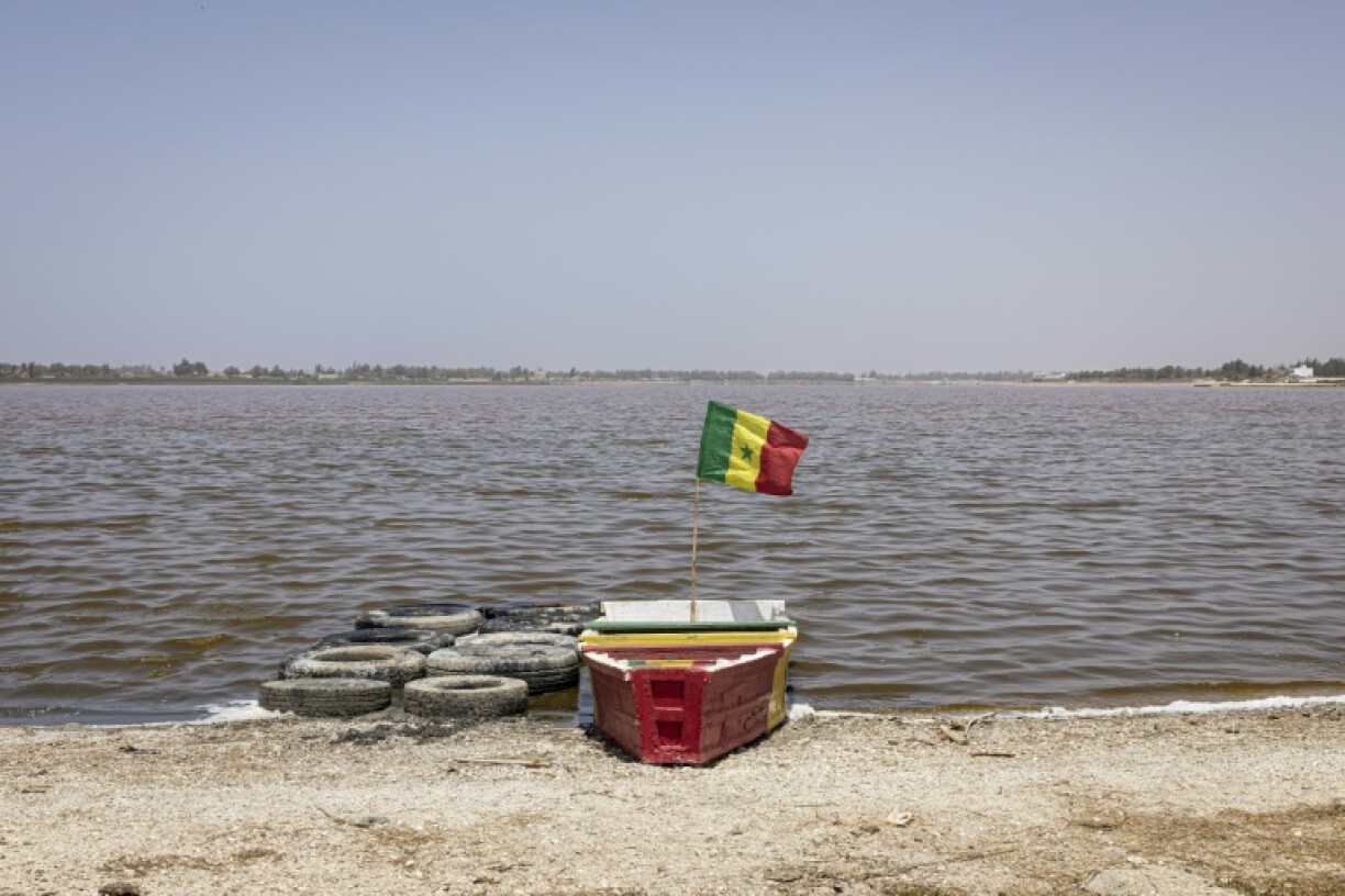 Salt plays a key role in imbuing the lakes with its signature tinge