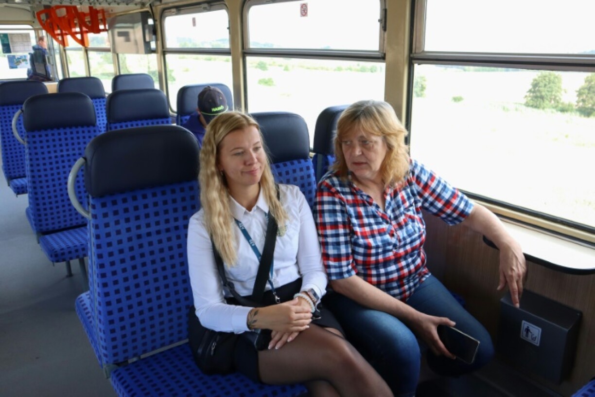 The driverless train has been carrying passengers