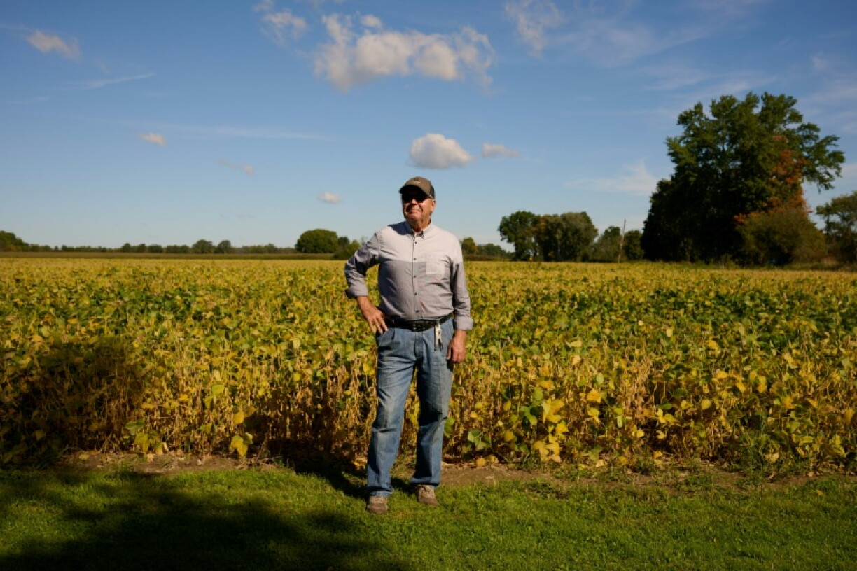 Joe Logan, 77, farms corn, soybeans and wheat in Ohio