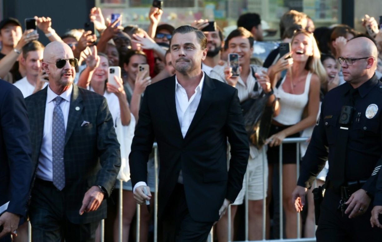 Leonardo DiCaprio pour l'avant première d'"une bataille après l'autre" à Hollywood, en Californie, le 8 septembre 2025