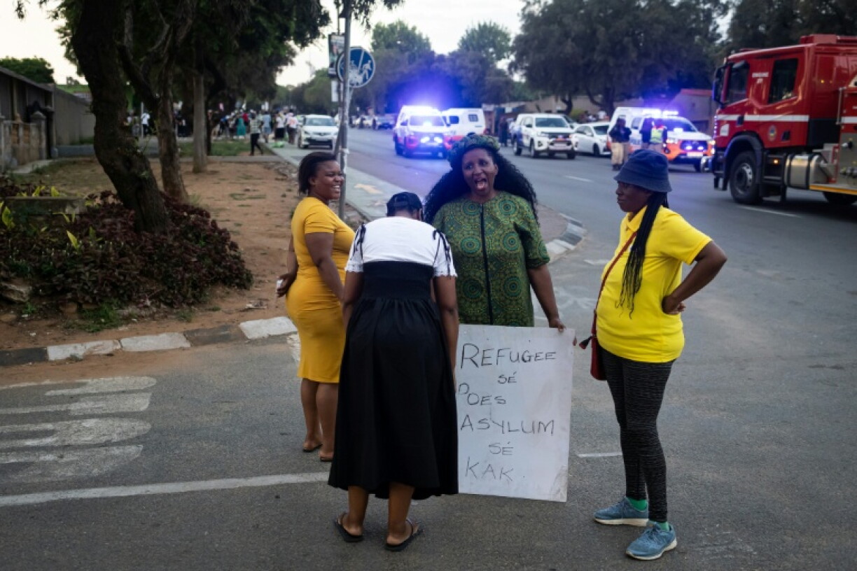 Clashes in Soweto followed protests following a Constitutional Court ruling concerning the processing of asylum applications